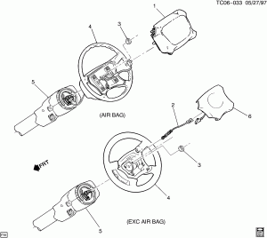 STEERING WHEEL & HORN PARTS