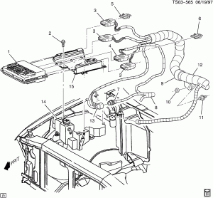 V.C.M. MODULE & WIRING HARNESS (L35/4.3W)