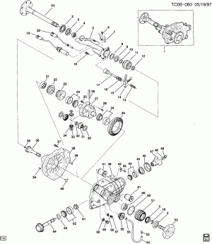 DIFFERENTIAL CARRIER/FRONT AXLE
