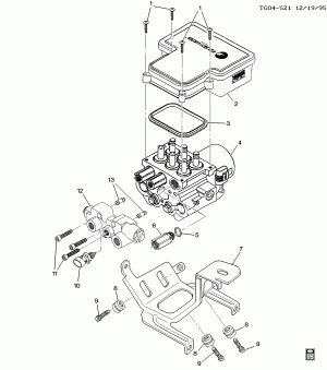 BRAKE CONTROL MODULE (EBCM)