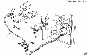 CONTROL MODULE & RELATED PARTS (DIESEL)