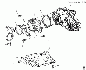 TRANSFER CASE ADAPTER (AUTOMATIC TRANSMISSION)