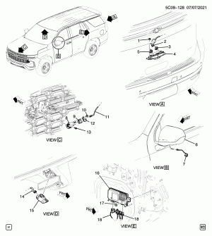 СИСТЕМА КАМЕР/360 ОБЗОР (CHEVROLET X88, ОТДЕЛКА GFD, ЗЕРКАЛО DRZ, КАМЕРА UV2)