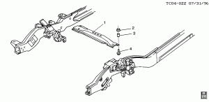 FRAME/TRANSMISSION SUPPORTS