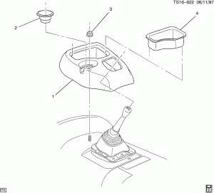 CONSOLE/FLOOR (EXC D55)