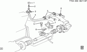 TRANSFER CASE & VENT TUBE (ALL WHEEL DRIVE)