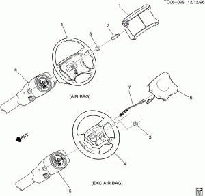STEERING WHEEL & HORN PARTS