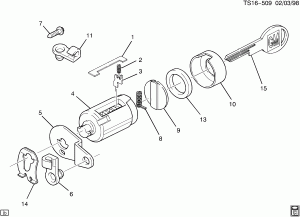 LOCKS-CYLINDERS (DOOR)