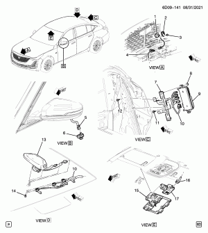 CAMERA SYSTEM (360 VIEW UV2, HANDS FREE LANE KEEP UKL)