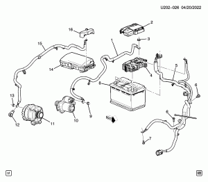 BATTERY CABLES (LGZ/3.6N)