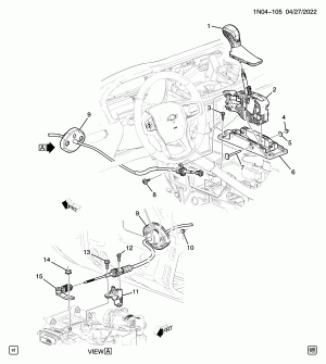 SHIFT CONTROL/AUTOMATIC TRANSMISSION