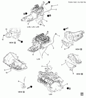 TRANSMISSION FILLER TUBE & OIL LEVEL INDICATOR