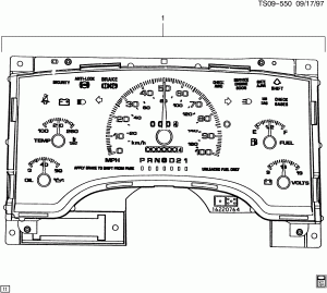 CLUSTER ASM/INSTRUMENT PANEL