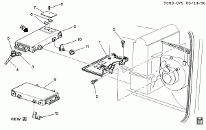 CONTROL MODULE & RELATED PARTS (GASOLINE)