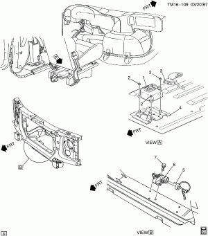 INFLATABLE RESTRAINT SYSTEM/SENSORS