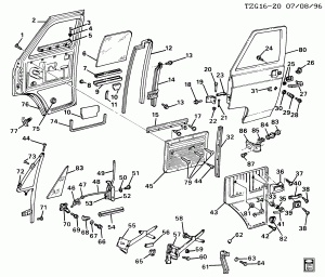DOOR HARDWARE & TRIM/SIDE FRONT