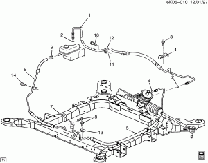 STEERING PUMP LINES (LHD)