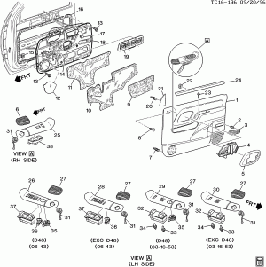 DOOR TRIM/SIDE FRONT (YE9,9U0)