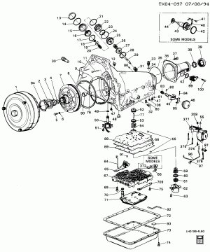 AUTOMATIC TRANSMISSION (MD8) PART 2 (HYDRA-MATIC 4L60)(THM700-R4) CASE & RELATED PARTS