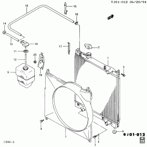 RADIATOR ASM (L01/1.6-6,EMISSIONS NB6,NG1)