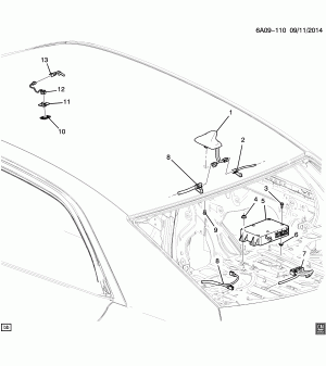 COMMUNICATION SYSTEM (EXC "ONSTAR" UE1, COMMUNICATION UI3)