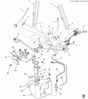 WIPER SYSTEM/WINDSHIELD