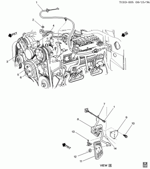 ACCELERATOR CONTROL (L30/5.0M,L31/5.7R,L35/4.3W)