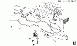AUTOMATIC TRANSMISSION OIL COOLER PIPES (MT1)
