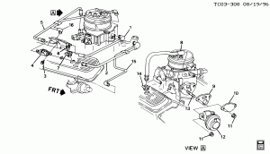 E.G.R. VALVE & VENT TUBES (LB4/4.3Z)