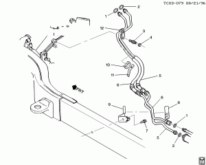 FUEL SUPPLY SYSTEM-FRONT (GASOLINE)