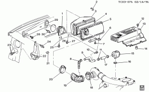 AIR INTAKE SYSTEM (L65/6.5F)