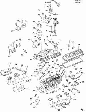 ENGINE ASM-5.7L V8 PART 2 (L05/5.7K)