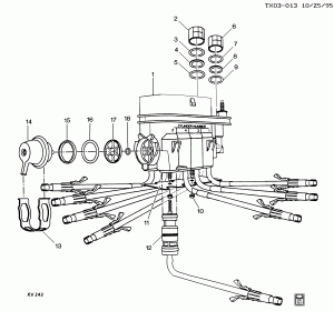 FUEL METER BODY (L30/5.0M,L31/5.7R)