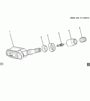 TIRE PRESSURE SENSOR (FREQUENCY XL8)