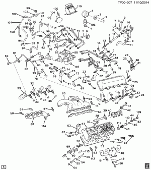ENGINE ASM-6.2L V8 DIESEL PART 2 (LL4/6.2J)