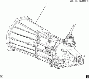 6-SPEED MANUAL TRANSMISSION PART 1 (N8D) ASSEMBLY