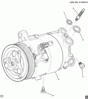 A/C COMPRESSOR ASM (LGZ/3.6N)