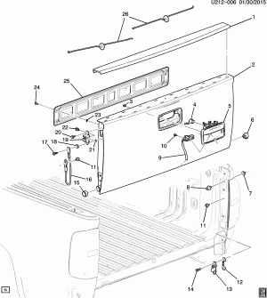 ENDGATE (EXC TAILGATE ASSIST PPA)