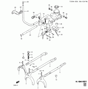 MANUAL TRANSMISSION SHIFT CONTROL (M59)