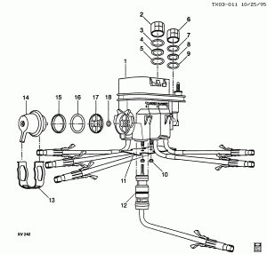 FUEL METER BODY (L35/4.3W)