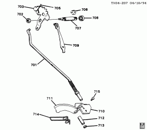 AUTOMATIC TRANSMISSION (M30) PART 6 (4L60E) PARK BRAKE