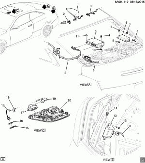 COMMUNICATION SYSTEM ("ONSTAR" UE1, EXC RADIO IO6)
