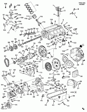 ENGINE ASM-6.2L V8 DIESEL PART 1 (LL4/6.2J)