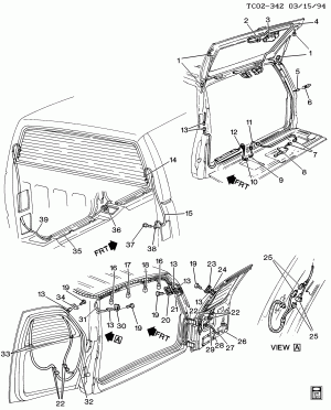 WIRING HARNESS PART 2/DOOR & WINDOW