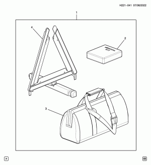 ACCESSORY KIT (DEALER INSTALLED, SAFETY KIT 5AZ)