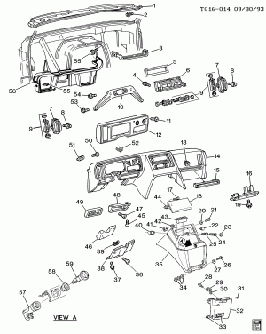 INSTRUMENT PANEL & RELATED PARTS PART 1