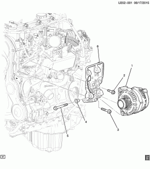 GENERATOR MOUNTING (LWN/2.8-1)
