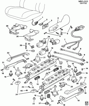 ADJUSTER ASM/SEAT/DRIVER SIDE-6 WAY