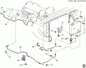 TRANSMISSION AUXILIARY OIL COOLER (MT1 & L19/7.4N)
