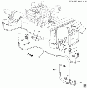 TRANSMISSION AUXILIARY OIL COOLER (L05/5.7K, M30)